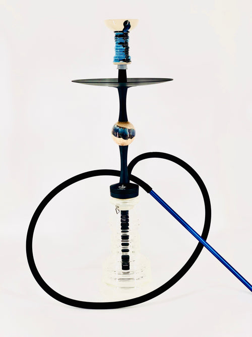 B2 Hookah F-22 Orb Precious Cut Collection Upside Down Earth - Hookah Junkie