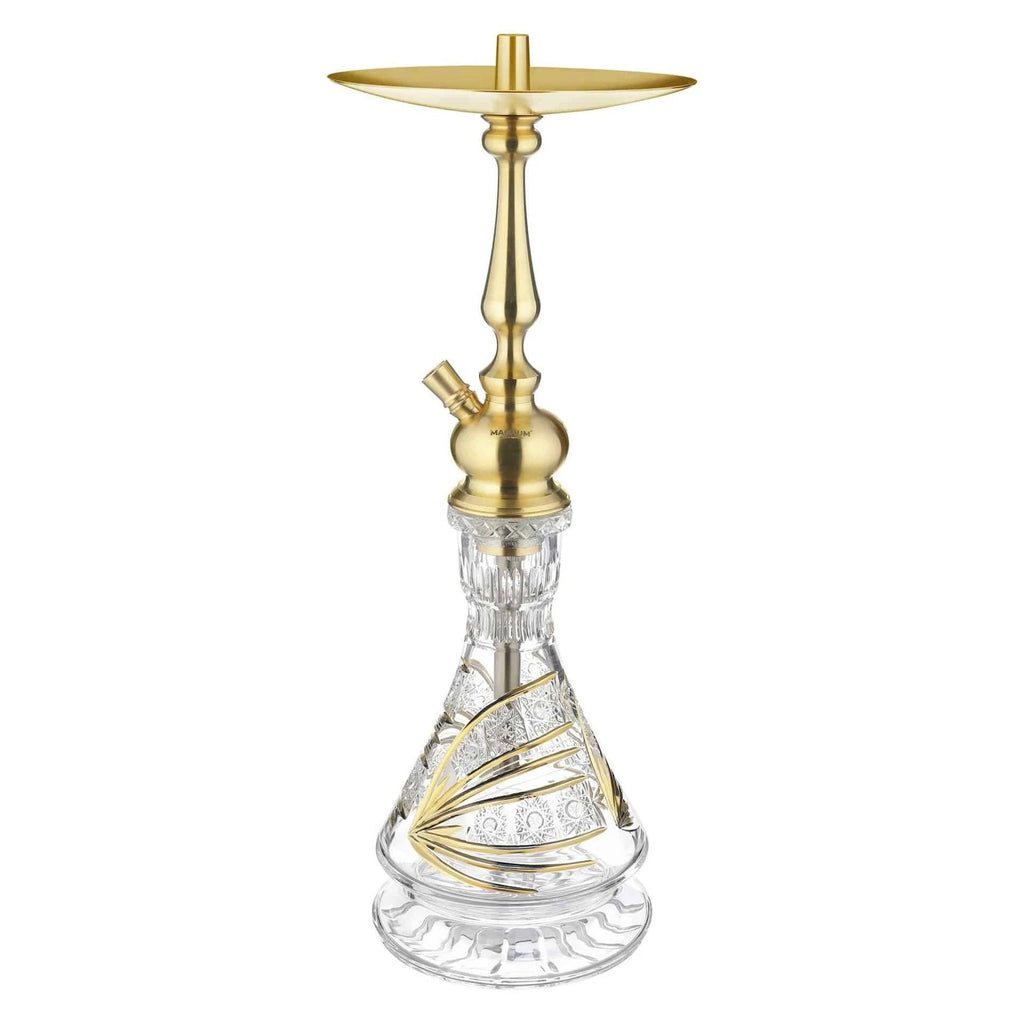 MAGNUM SHISHA TRADI - WITH THE KALYAN ELEGANCE GOLD BOWL - Hookah Junkie