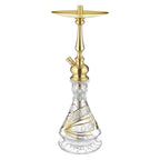 MAGNUM SHISHA TRADI - WITH THE KALYAN ELEGANCE GOLD BOWL - Hookah Junkie