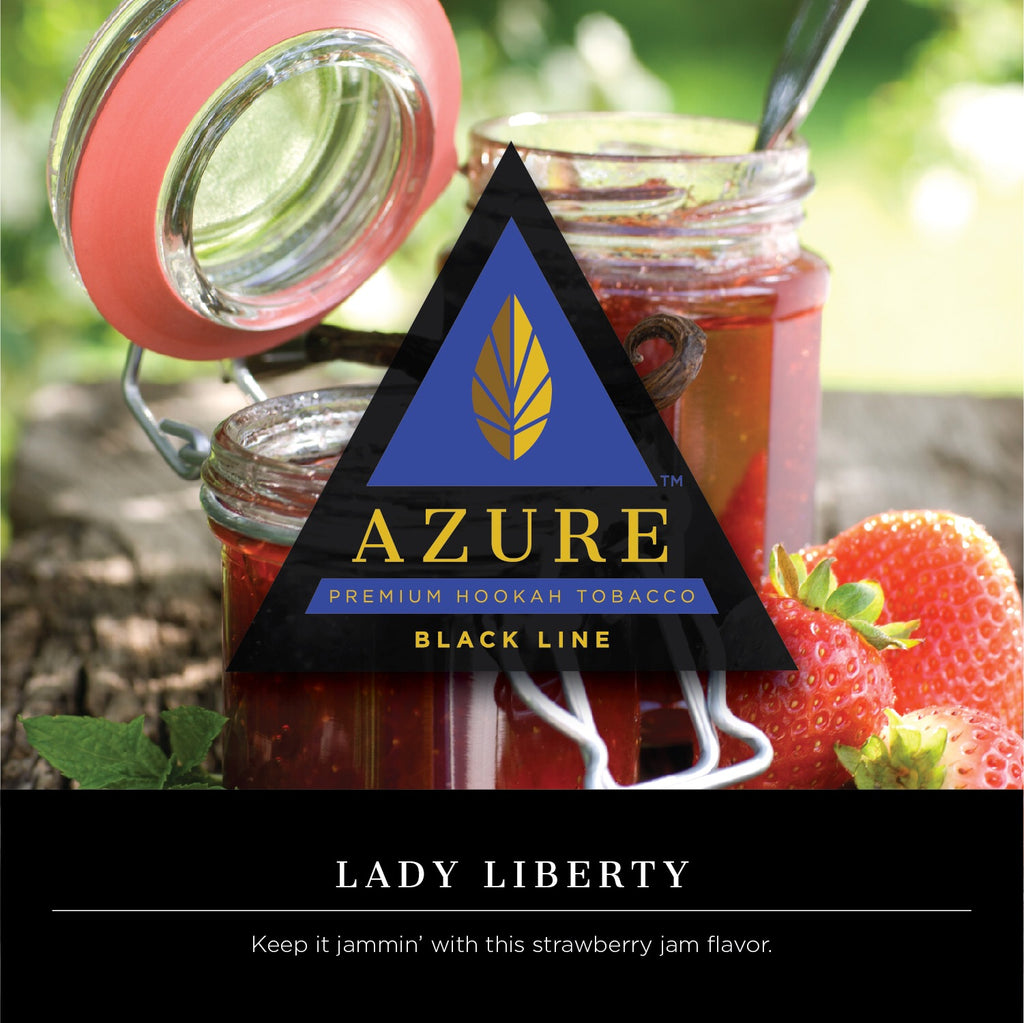 Azure Black Line 250 gram - Hookah Junkie