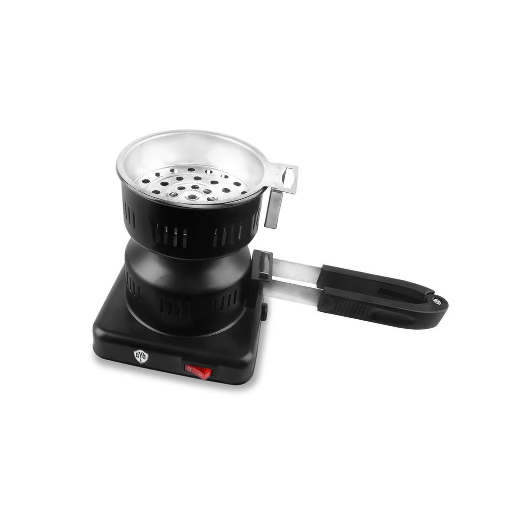 BYO Round Charcoal Burner - Hookah Junkie