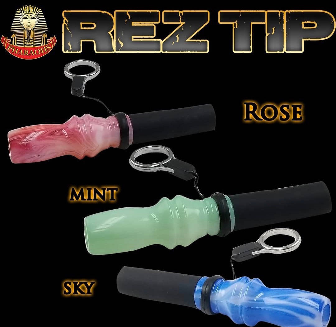 REZ Tip - Resin/Silicone Personal Mouthtip - Hookah Junkie