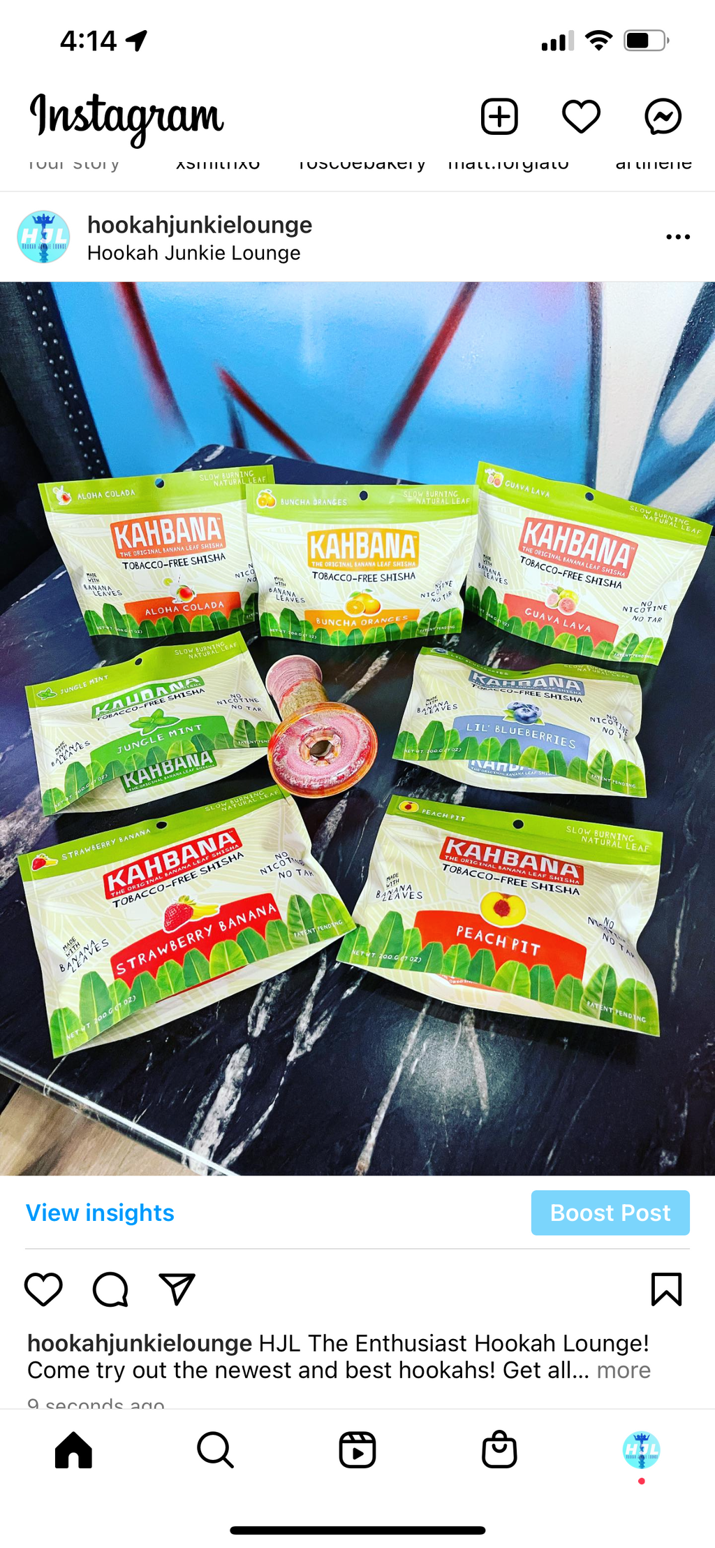 KAHBANA SHISHA - Hookah Junkie