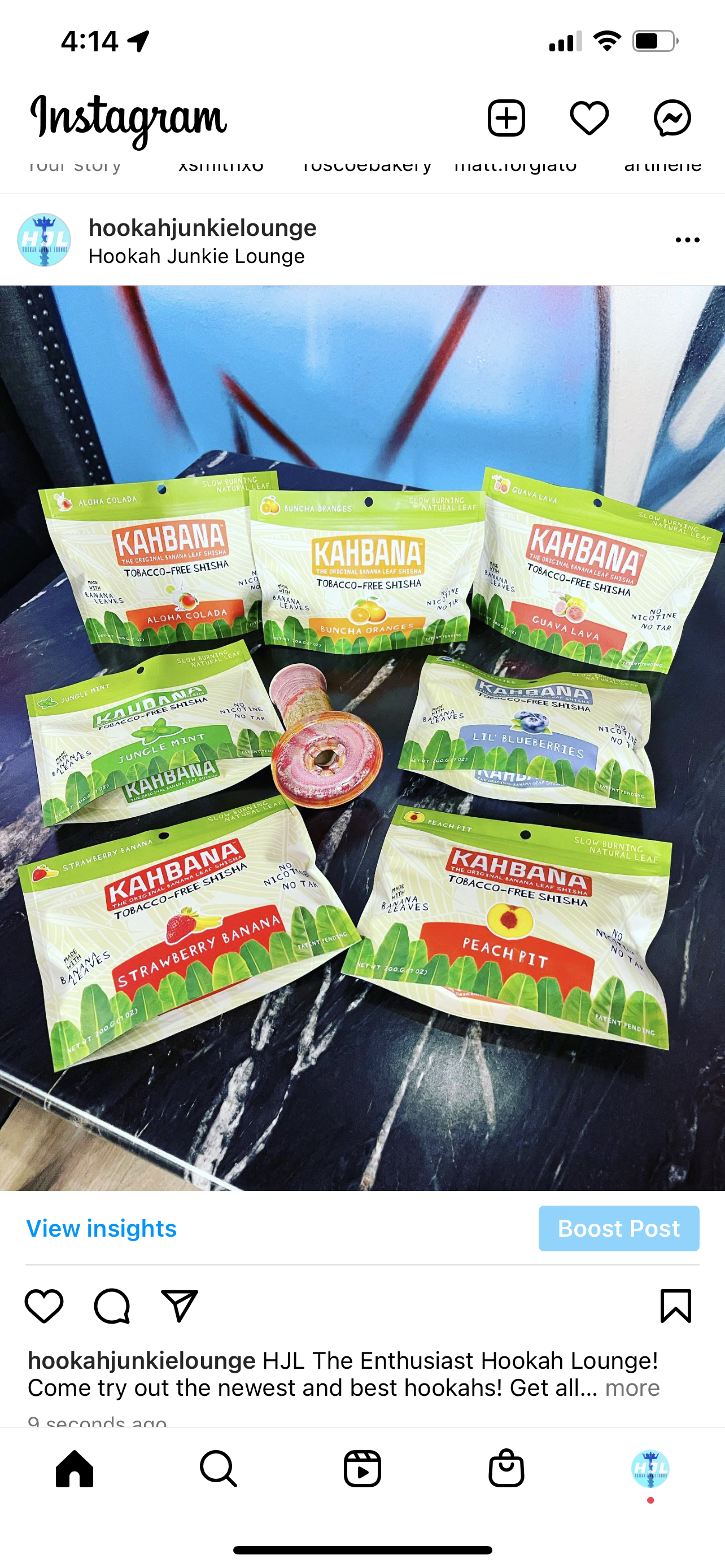 KAHBANA SHISHA - Hookah Junkie