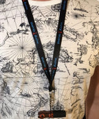 HookahJunkie Custom Dymond Wood mouth tip lanyard - Hookah Junkie