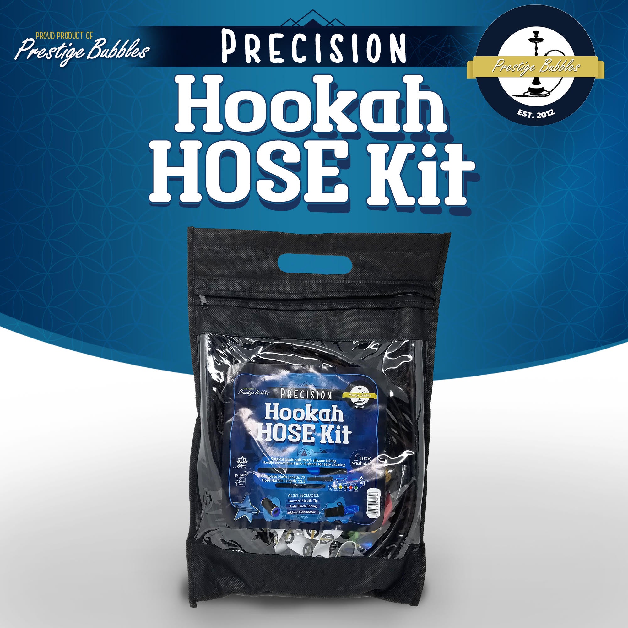 PRESTIGE PRECISION HOSE KIT - Hookah Junkie