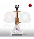 Amy Deluxe Mini  Rocket Hookah Gold Edition - Hookah Junkie