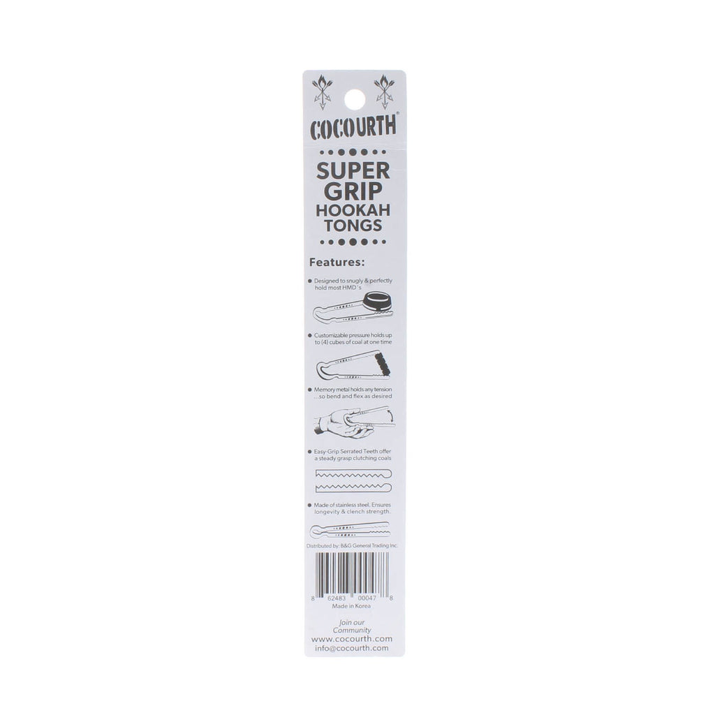 Cocourth Charcoal Hookah Tongs - Hookah Junkie