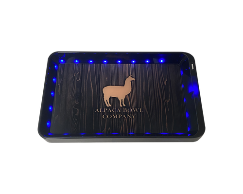 Alpaca Bowl Company Hookah Packing Tray L.E.D. Mini Glow Tray - Hookah Junkie