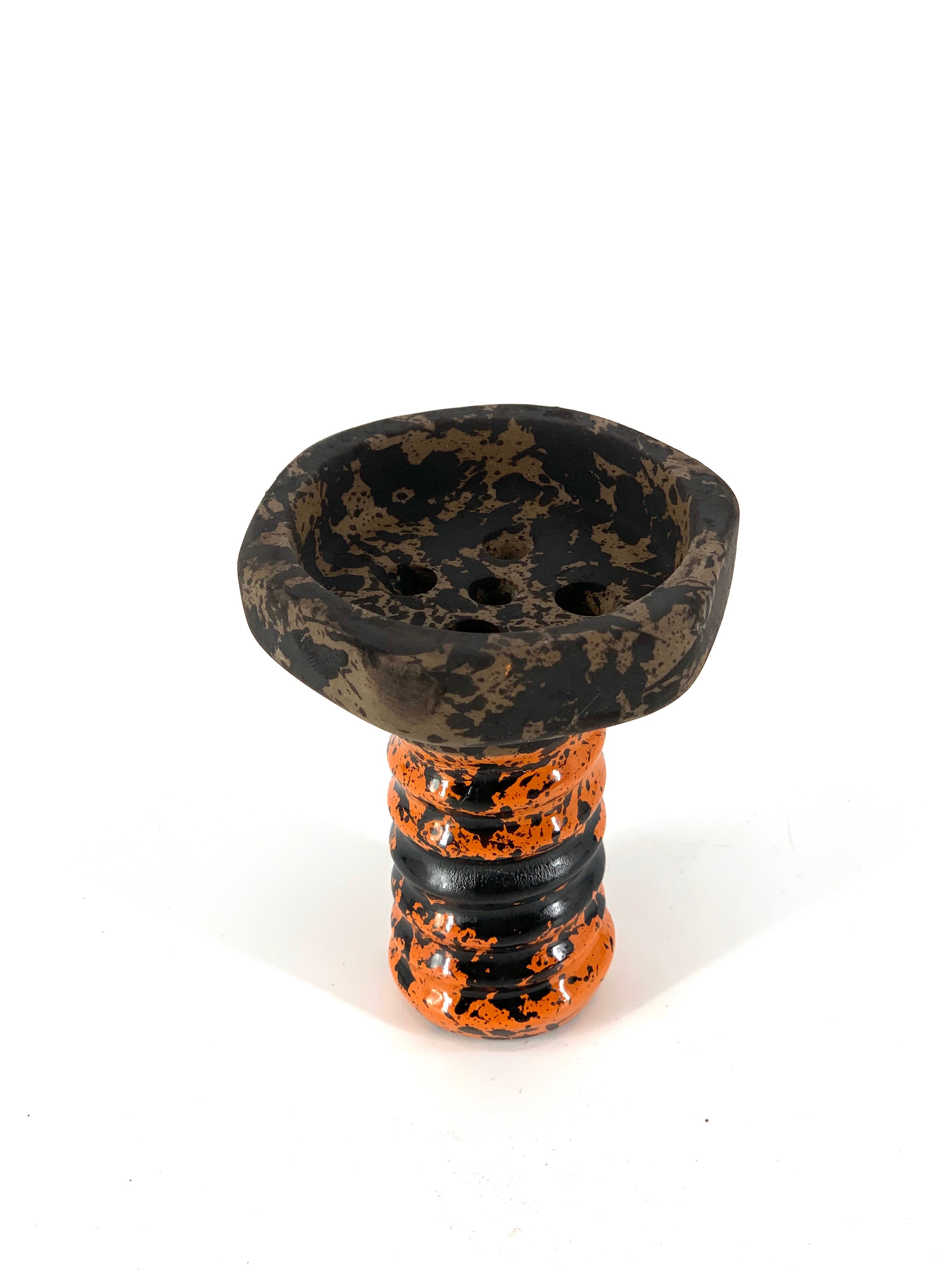 Telamon Evil screw clay hookah bowl - Hookah Junkie