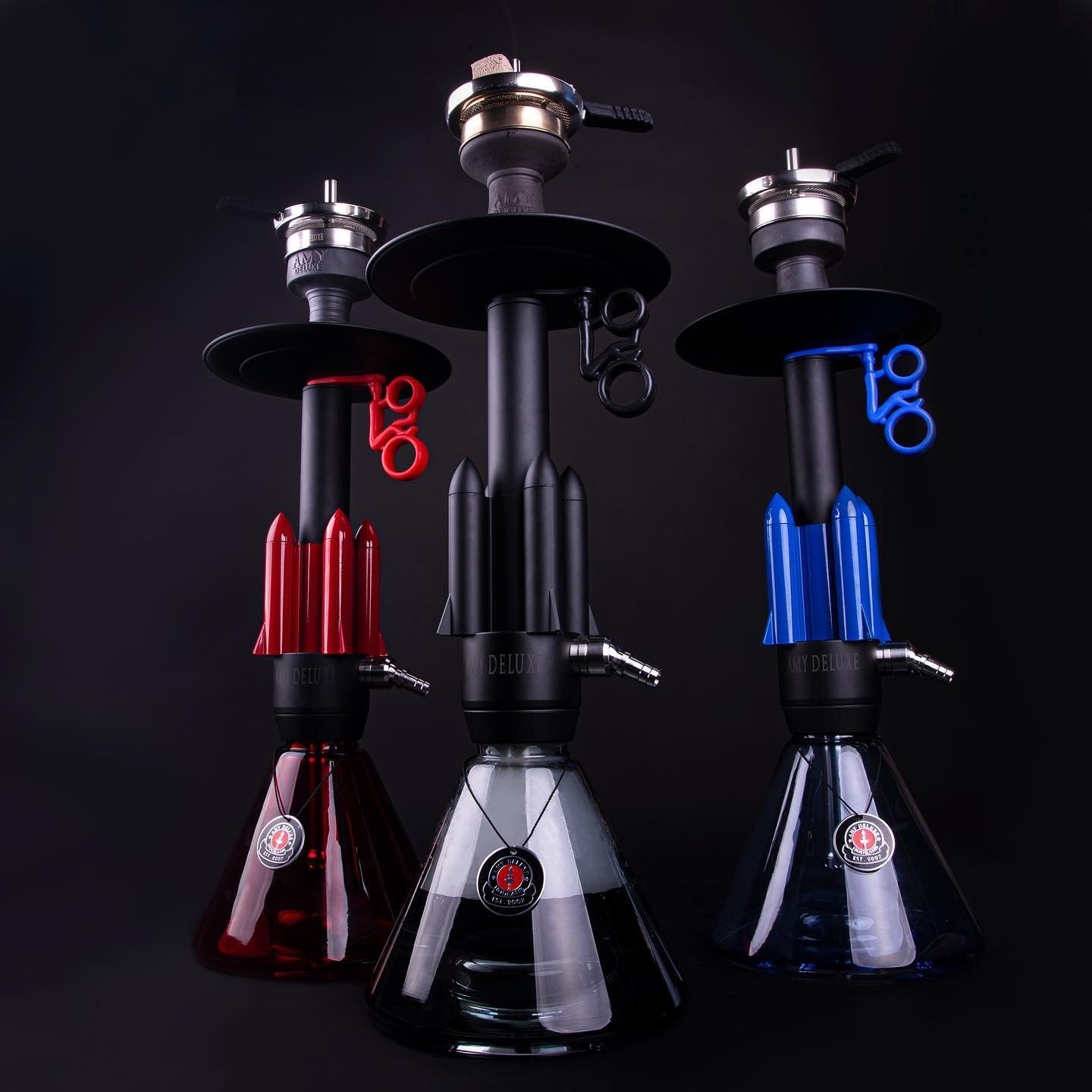 Amy Deluxe Mini  Rocket Hookah - Hookah Junkie