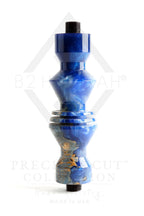 B2 Hookah® Precious Cut Collection™ Adriatic Sea & Stabilized Burl Wood - Hookah Junkie