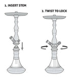 BYO Zuki Hookah - Hookah Junkie