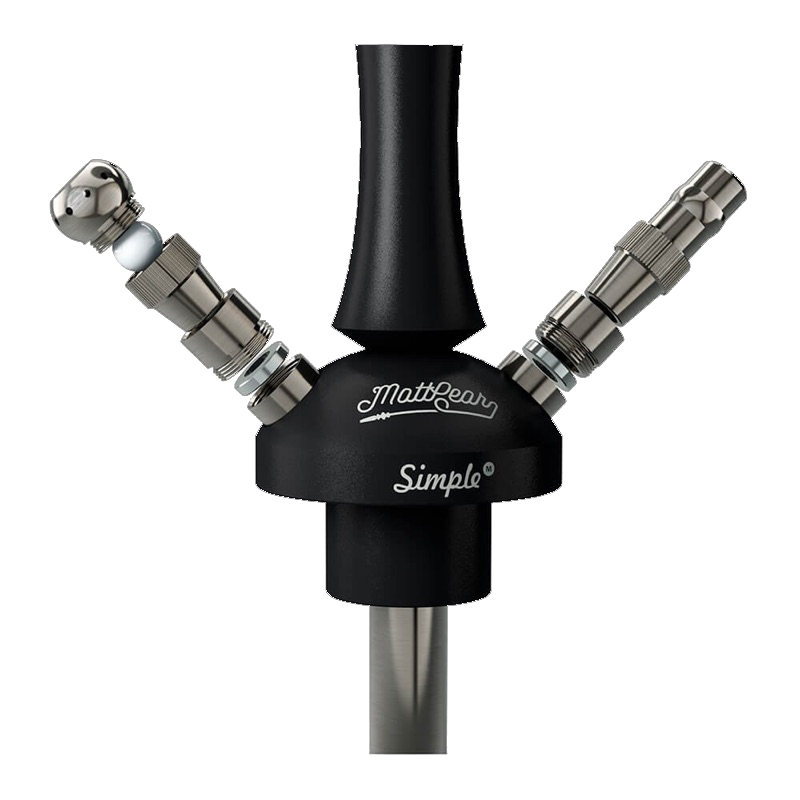 MATTPEAR SIMPLE M SLIM Black - Hookah Junkie
