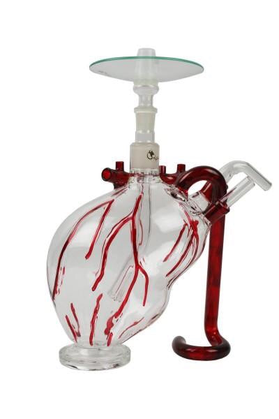 Dschinni Heart Glass Hookah