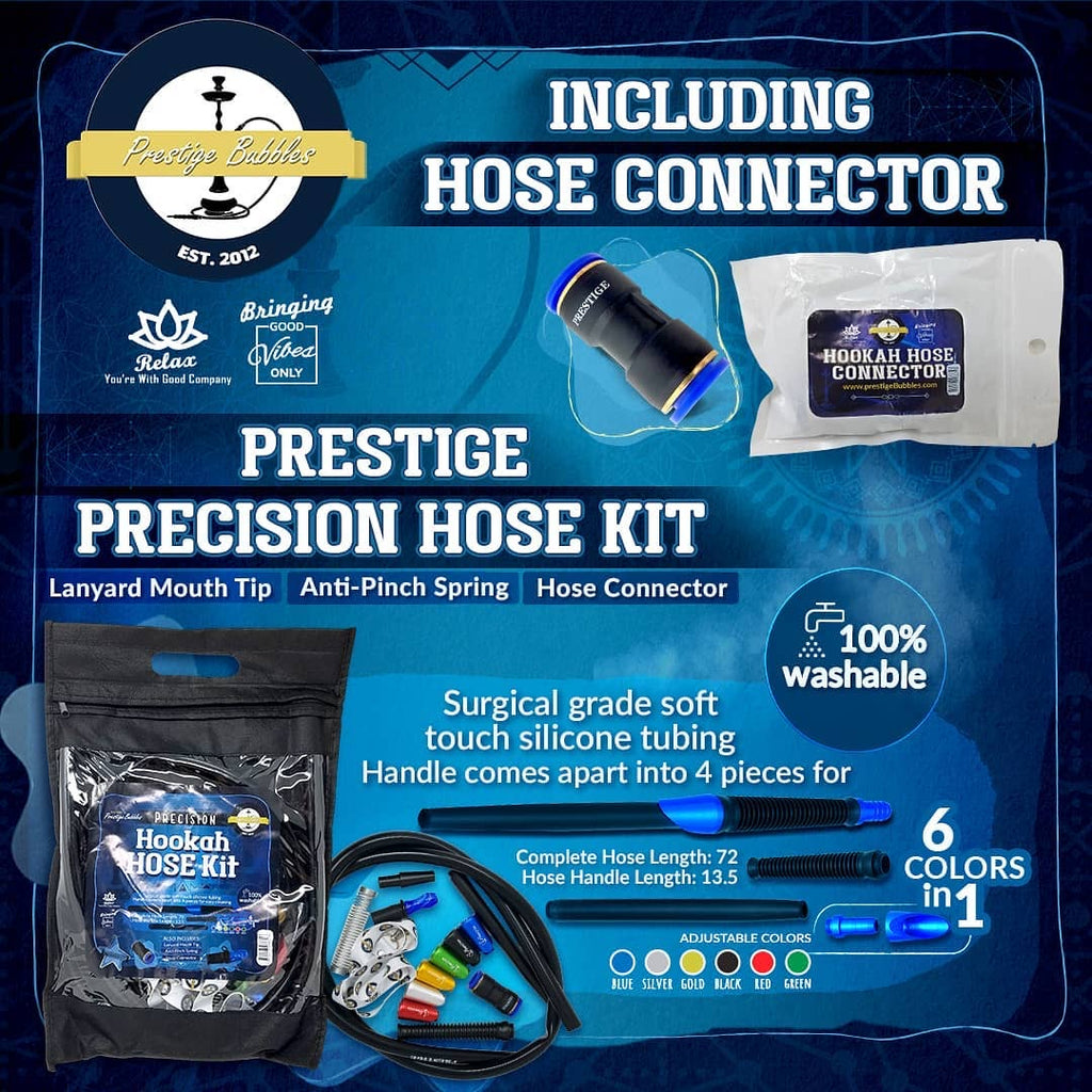 PRESTIGE PRECISION HOSE KIT - Hookah Junkie