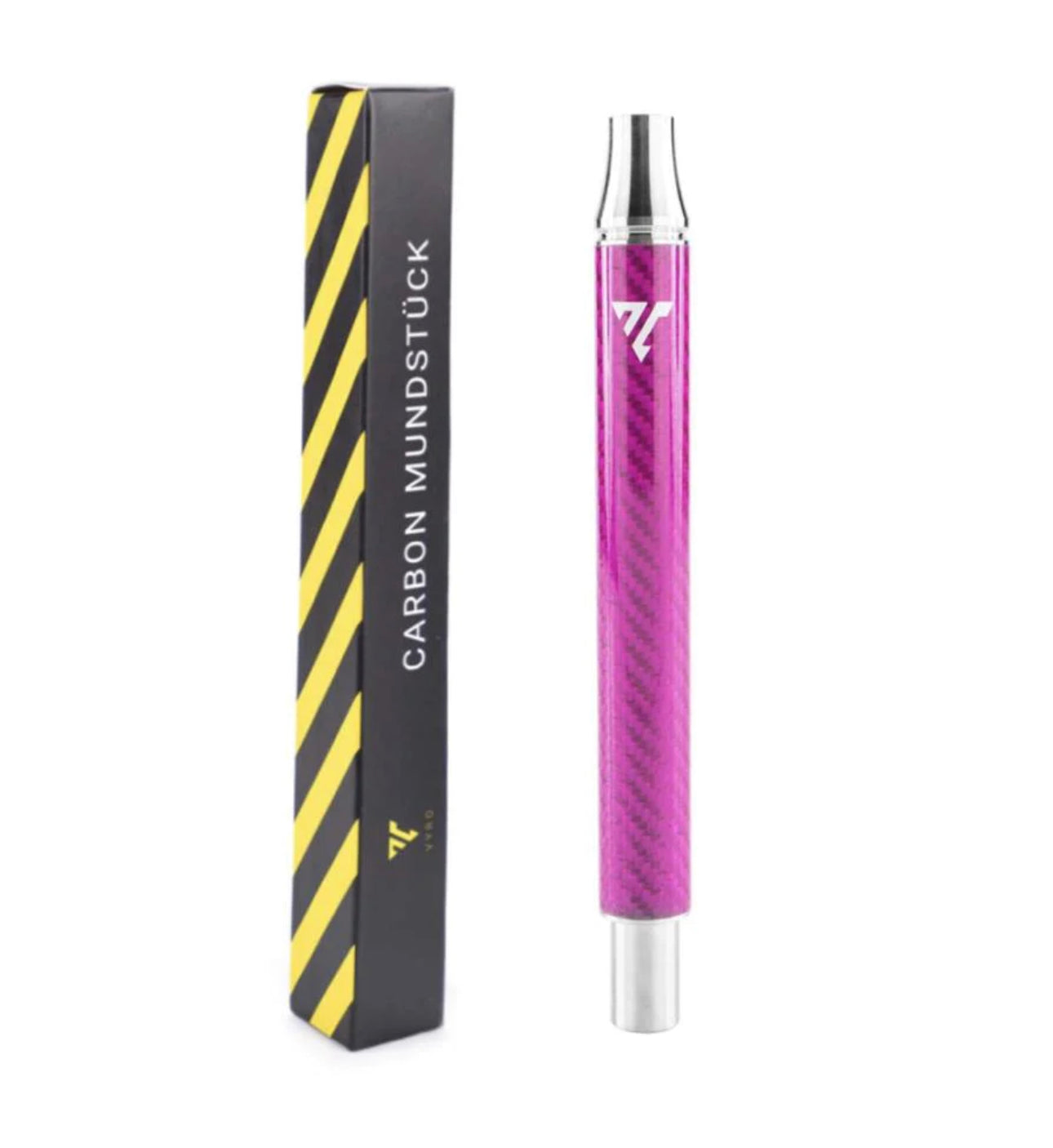 AEON VYRO 17CM CARBON MOUTHPIECE HOSE HANDLE - Hookah Junkie