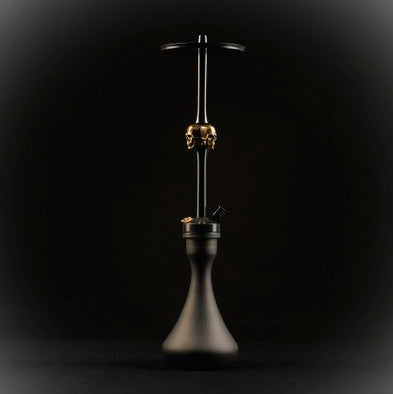 Maklaud Skeleton ( black/gold) Hookah - Hookah Junkie