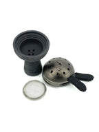 Amy Glassi Globe Set  With Stone Bowl - Hookah Junkie