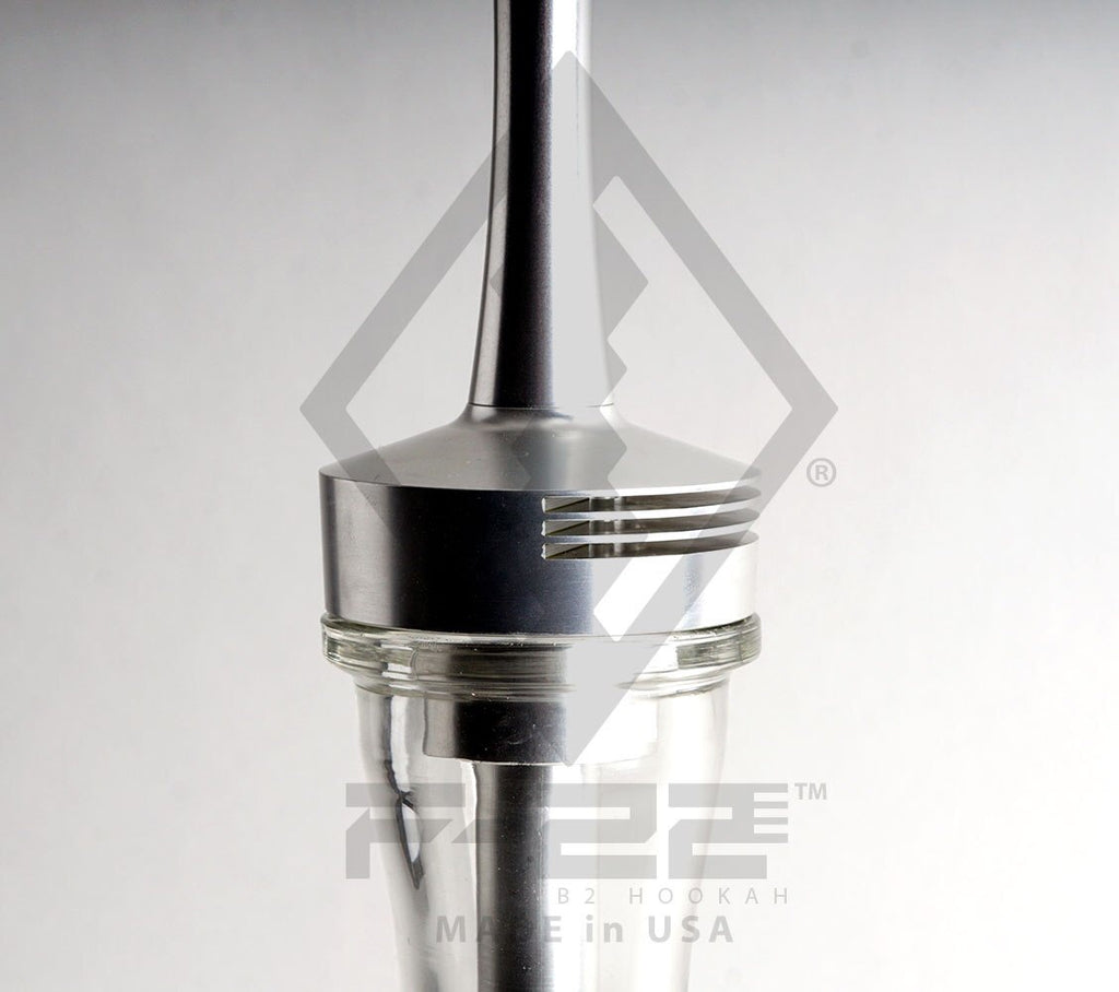 B2 F-22 Hookah (Stem and Tray) - Hookah Junkie