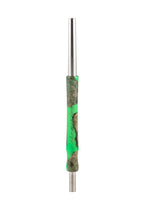 Werkbund Hookah - Amber Green Stem and Hose - Hookah Junkie