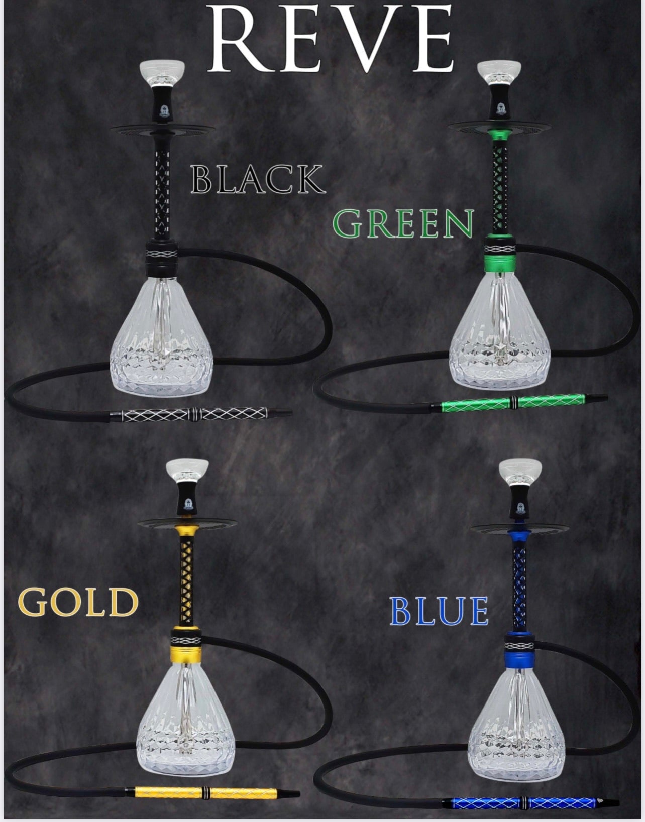 Pharaoh's Reve Hookah - Hookah Junkie