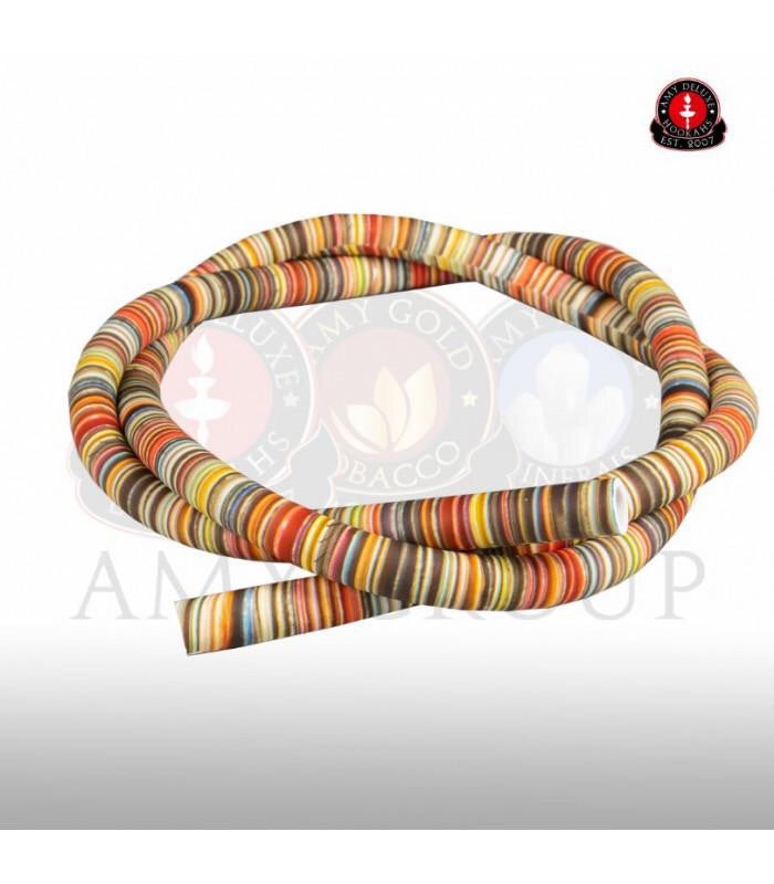 AMY DELUXE SILICONE HOSE W/ DESIGN - Hookah Junkie