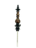 Regal Bishop  Stem Pinecone Hologram Clear - Hookah Junkie