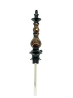 Regal Bishop  Stem Pinecone Hologram Clear - Hookah Junkie