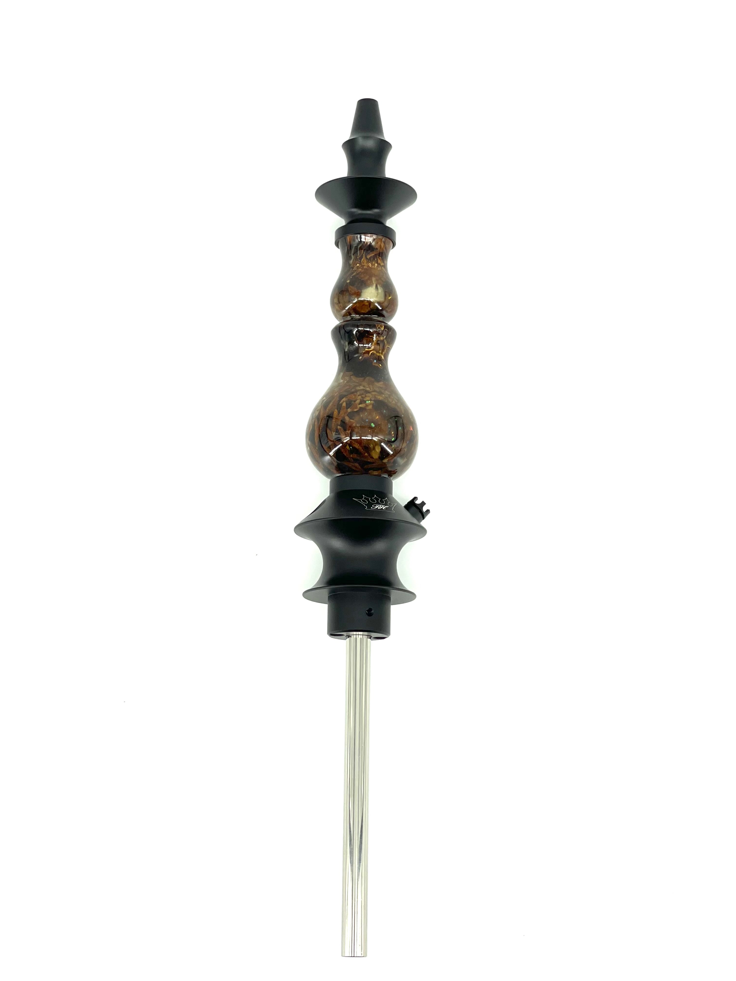 Regal Bishop  Stem Pinecone Hologram Clear - Hookah Junkie