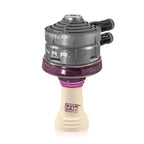 Overdozz Premium Phunnel Bowl G1 (Starbuzz Nar Compatible) - Purple Over White Clay - Hookah Junkie