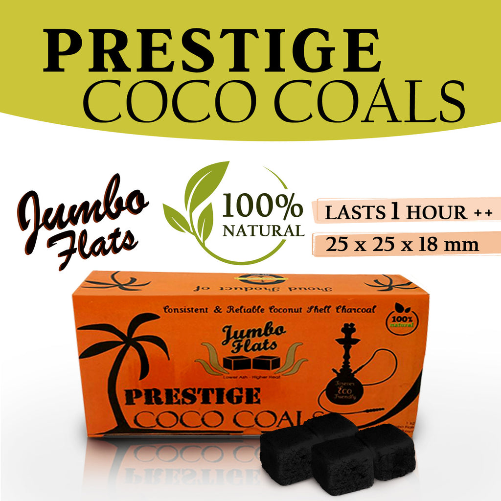 Prestige Coals - Hookah Junkie