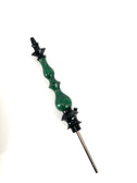 Regal Queen Dymondwood Emerald Blue hookah