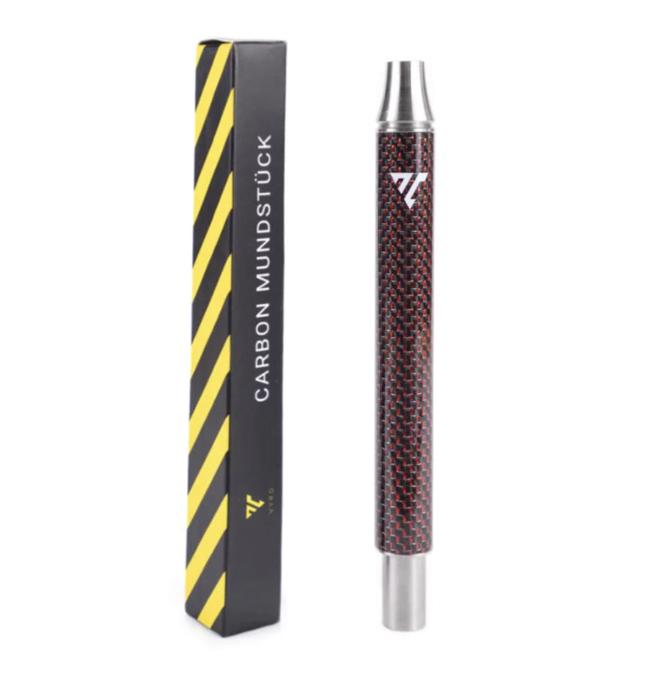 AEON VYRO 17CM CARBON MOUTHPIECE HOSE HANDLE - Hookah Junkie