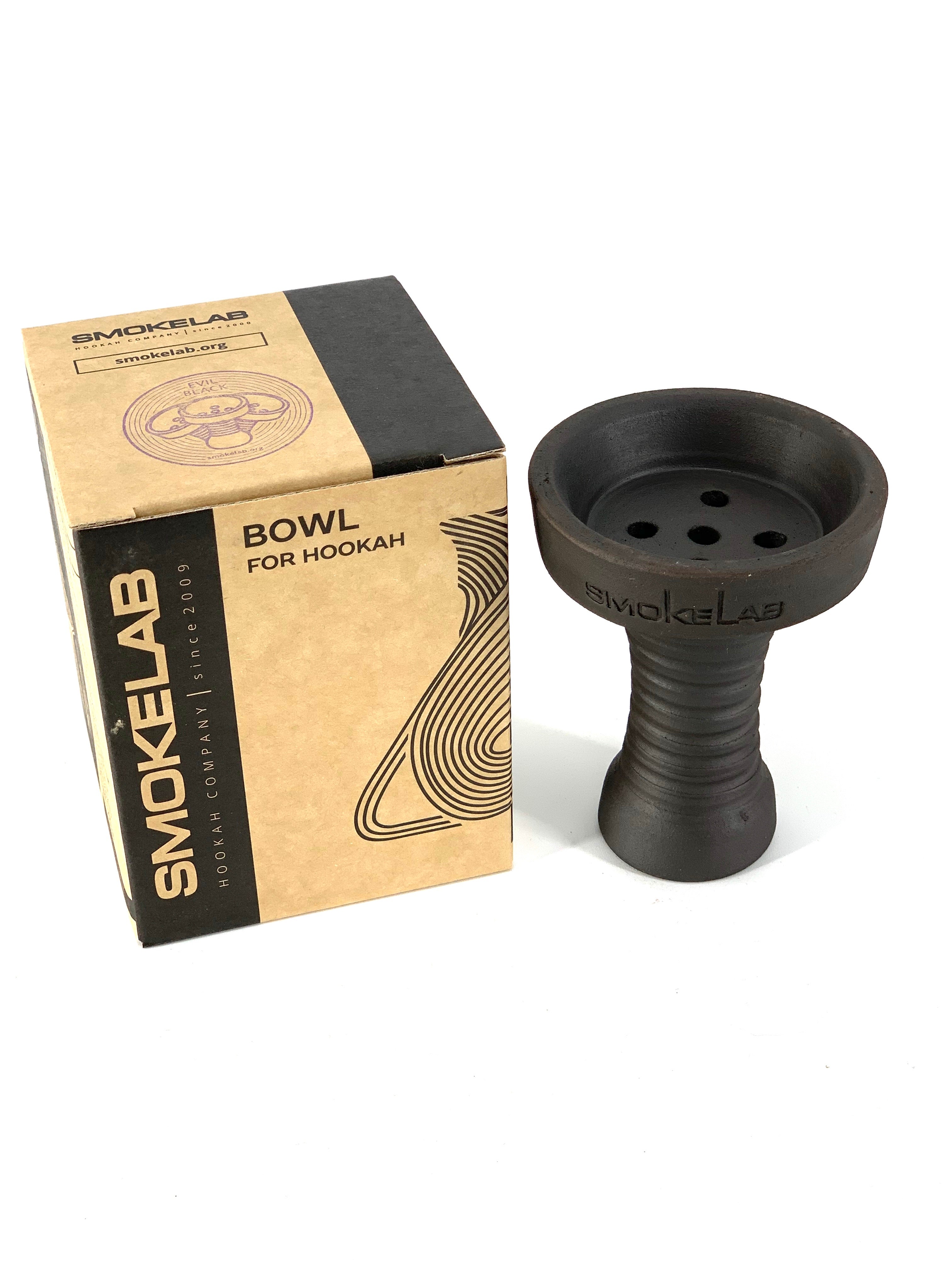 Smokelab Evil Black Hookah Bowl - Hookah Junkie