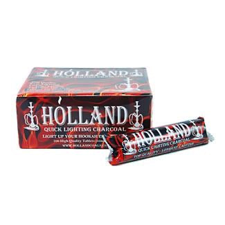 Holland Hookah Charcoal - Hookah Junkie
