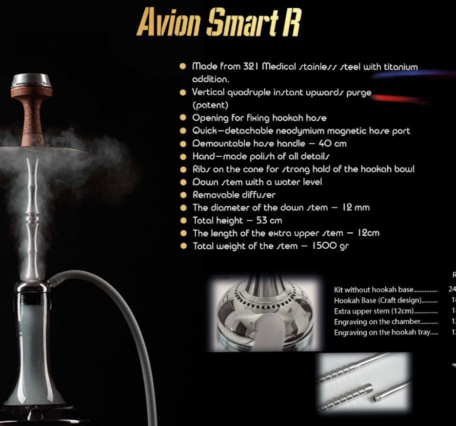 Avion Smart Hookah - Hookah Junkie