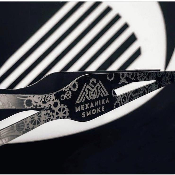 MEXANIKA SMOKE- MECHANICAL STEEL TONGS - Hookah Junkie