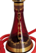 Pharaoh's Palm Glass Base - Hookah Junkie