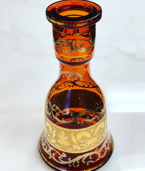 Bohemian Crystal Bell Base - Hookah Junkie