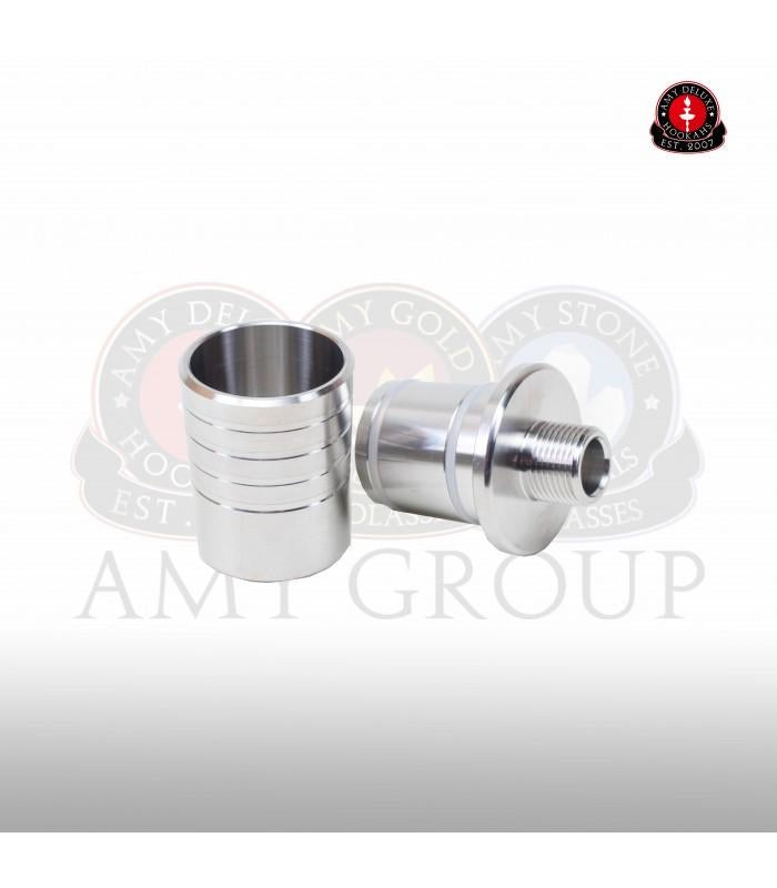 AMY DELUXE SCREW ADAPTER FOR GLASS MOLASSES CATCHER - Hookah Junkie
