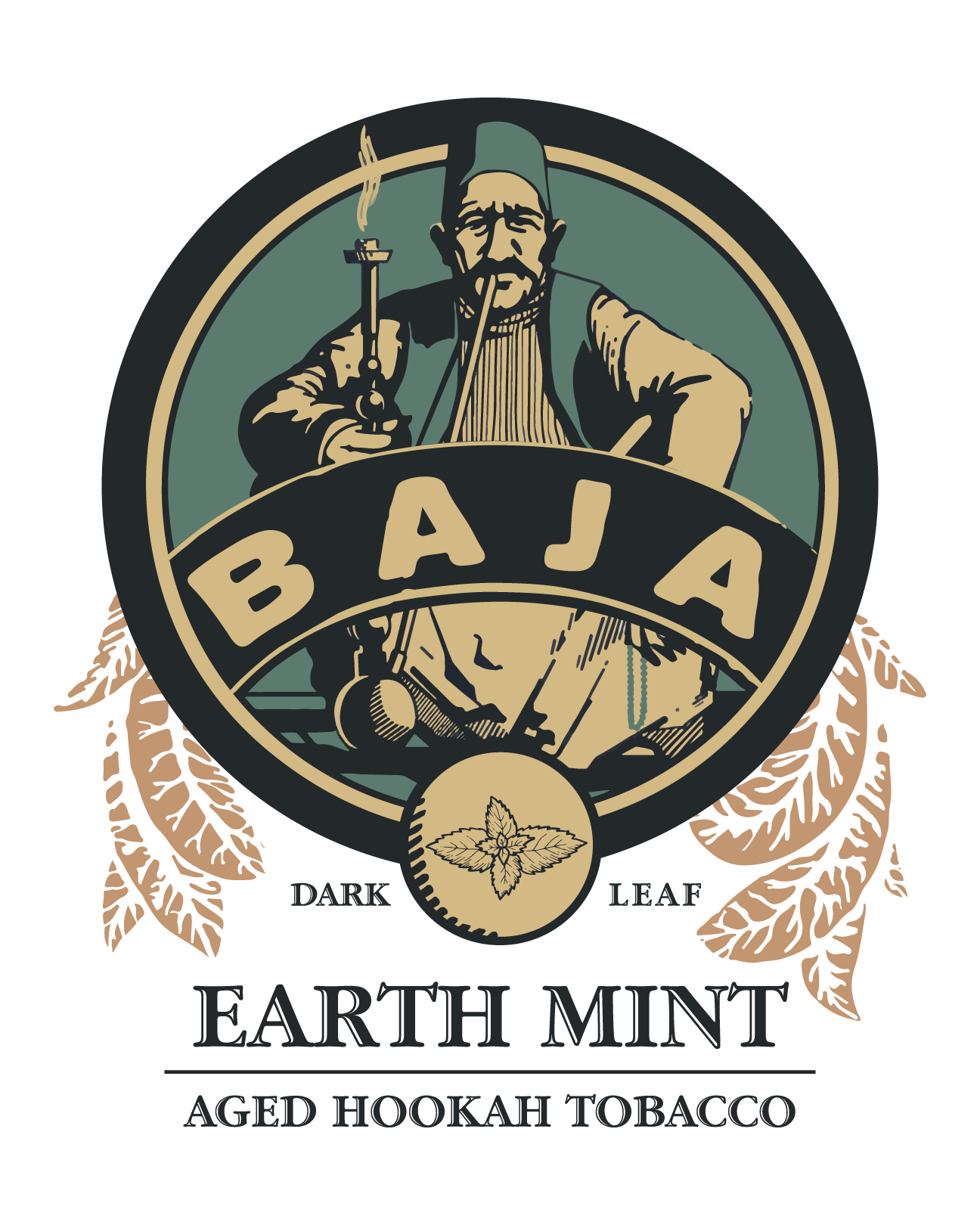 BAJA HOOKAH TOBACCO DARK LEAF 200G - Hookah Junkie