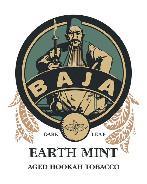 BAJA HOOKAH TOBACCO DARK LEAF 200G - Hookah Junkie