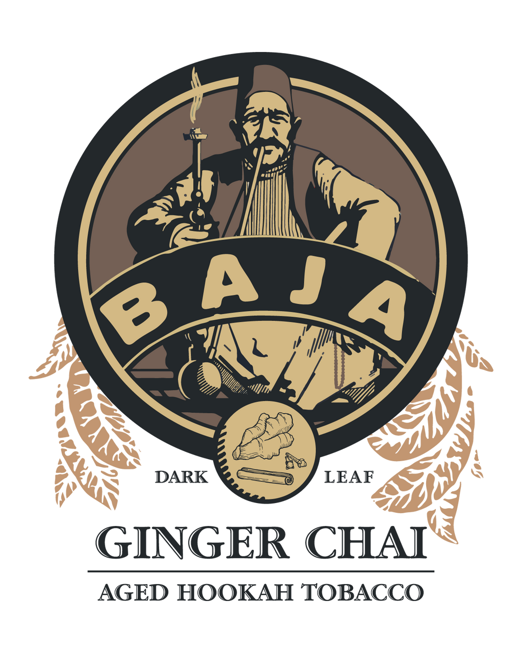 BAJA HOOKAH TOBACCO DARK LEAF 200G - Hookah Junkie