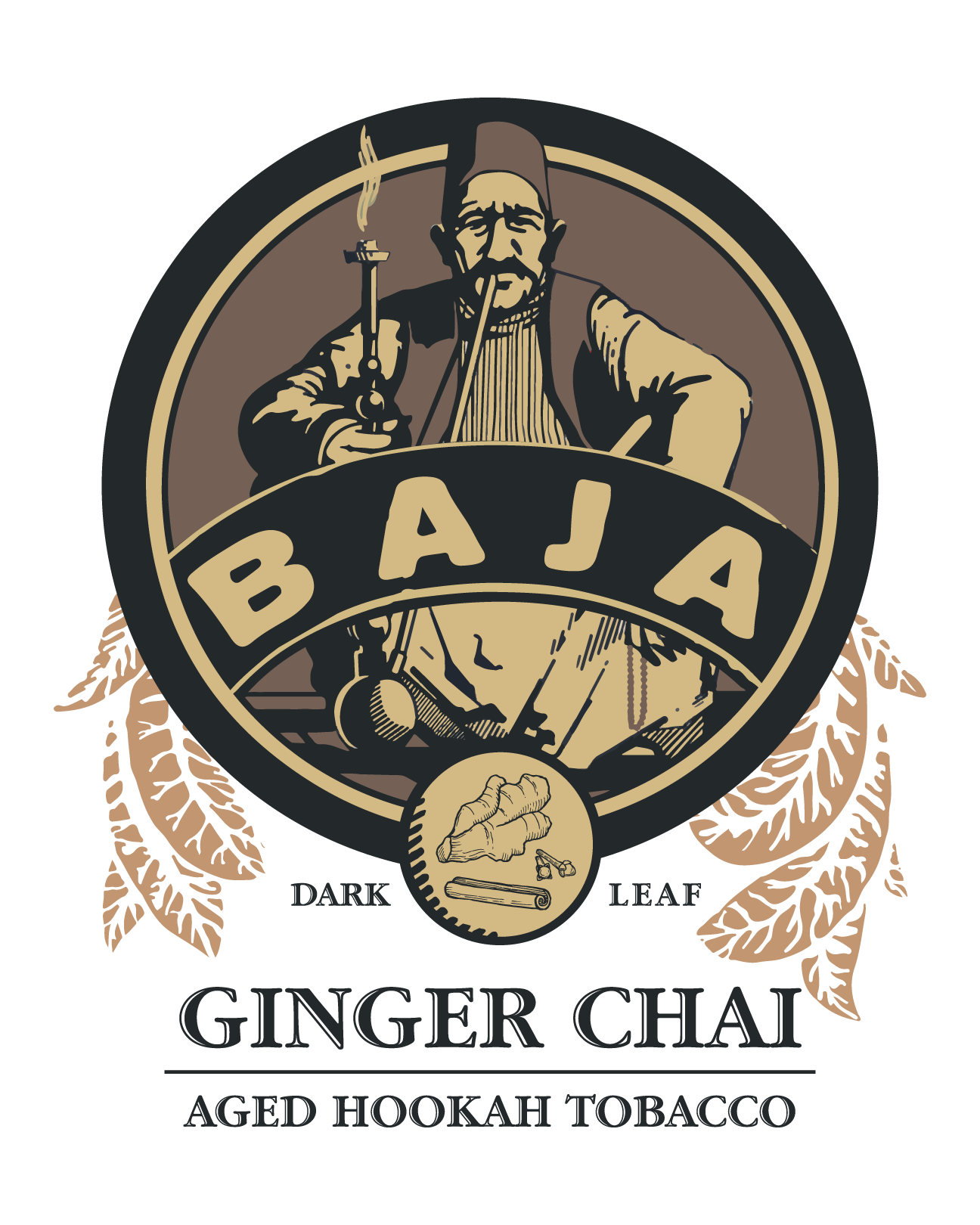 BAJA HOOKAH TOBACCO DARK LEAF 200G - Hookah Junkie