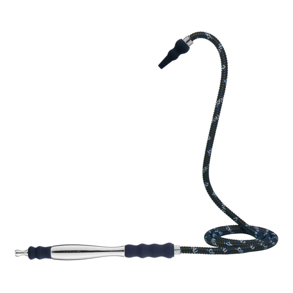 631 Aluminum Short Handle Hookah Hose - Hookah Junkie