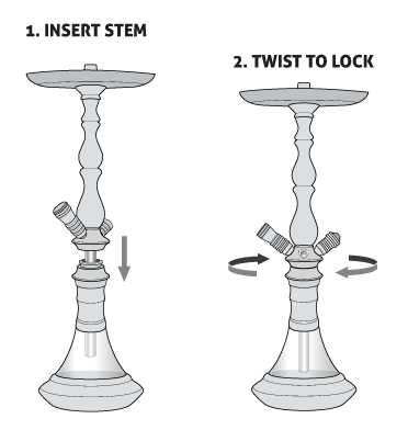 BYO Vantage Hookah - Hookah Junkie