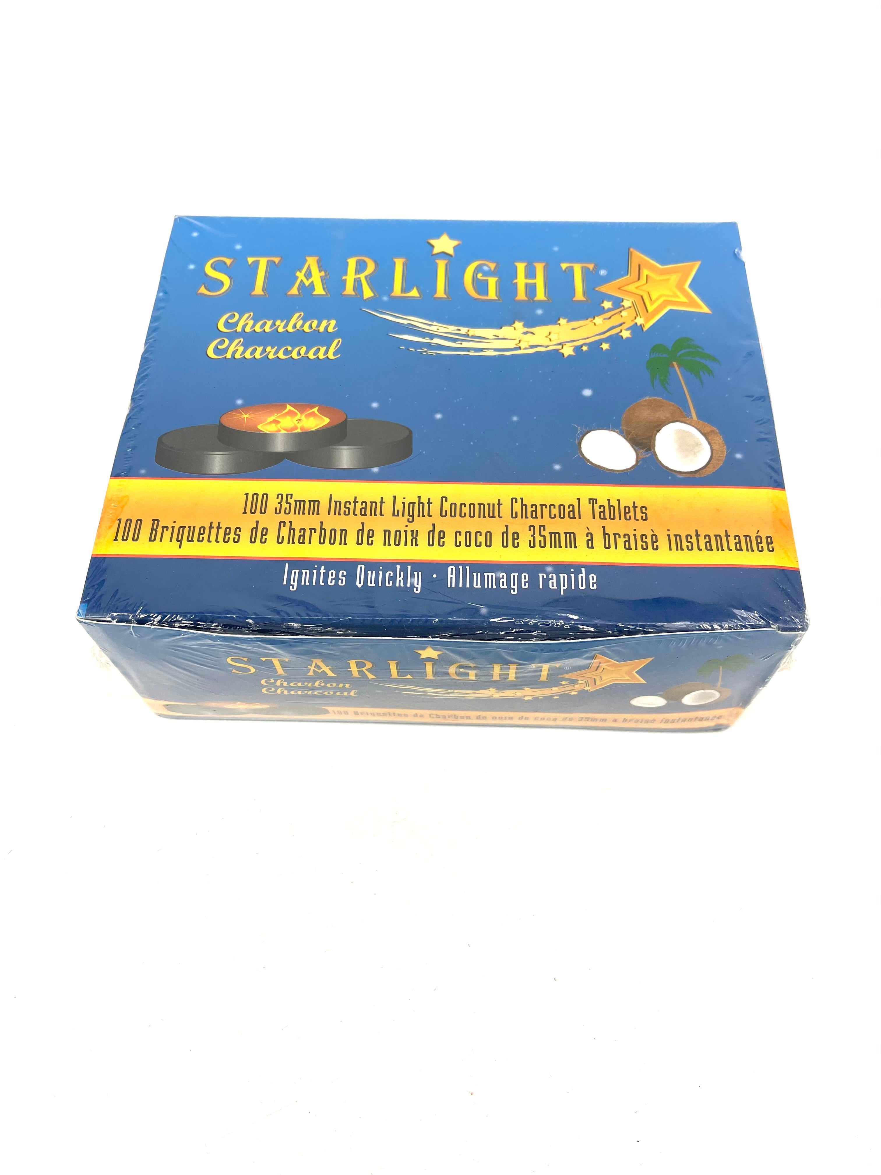 Starlight quick light Charcoal - Hookah Junkie