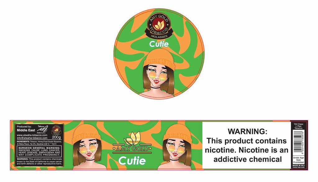 Amy Gold Shisha Tobacco - Hookah Junkie