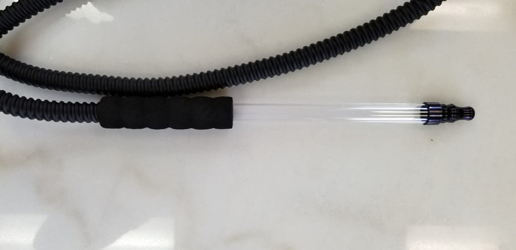 Hookah Grip Hose  With see Through Handle - Hookah Junkie